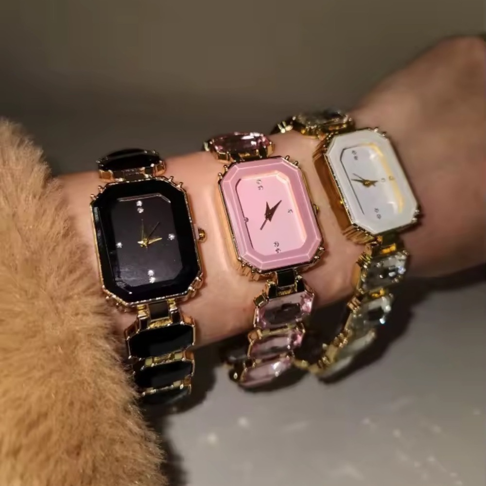 Crystal Aura Diamond Bracelet Watch - Picture 6 of 9